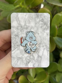 Care Bear X Michael Myers Horror Pin