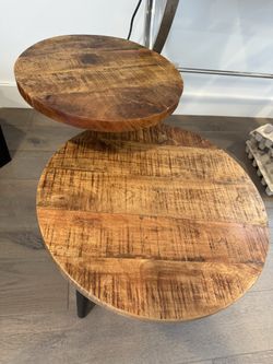 Side table - rotating top