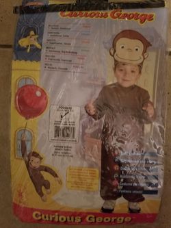 Curious George Toddler costume