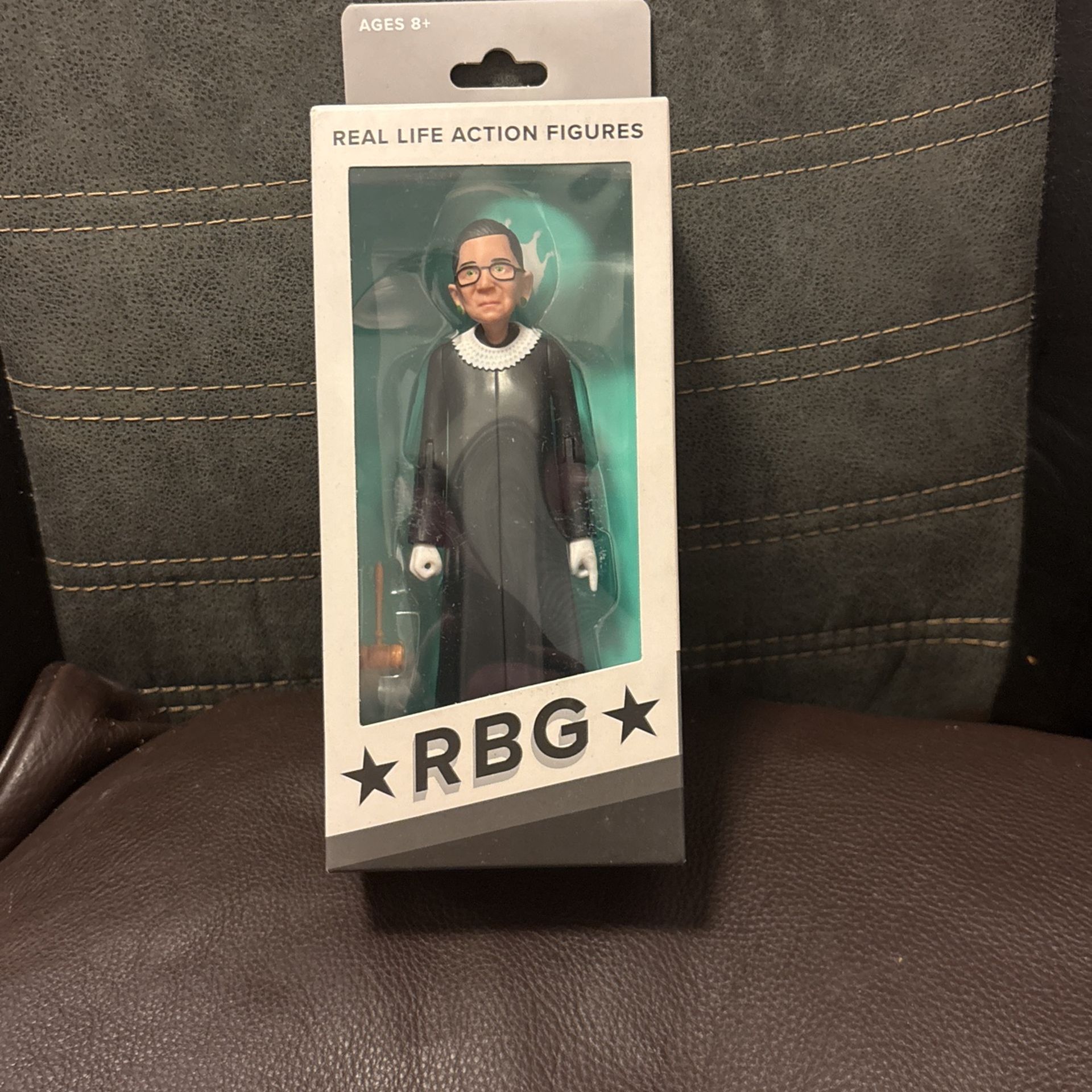 ULTRA RARE - FCTRY Ruth Bader Ginsberg action figure. NIB.