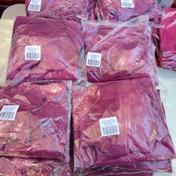 Burgundy Sash And Cap Set And Napkins