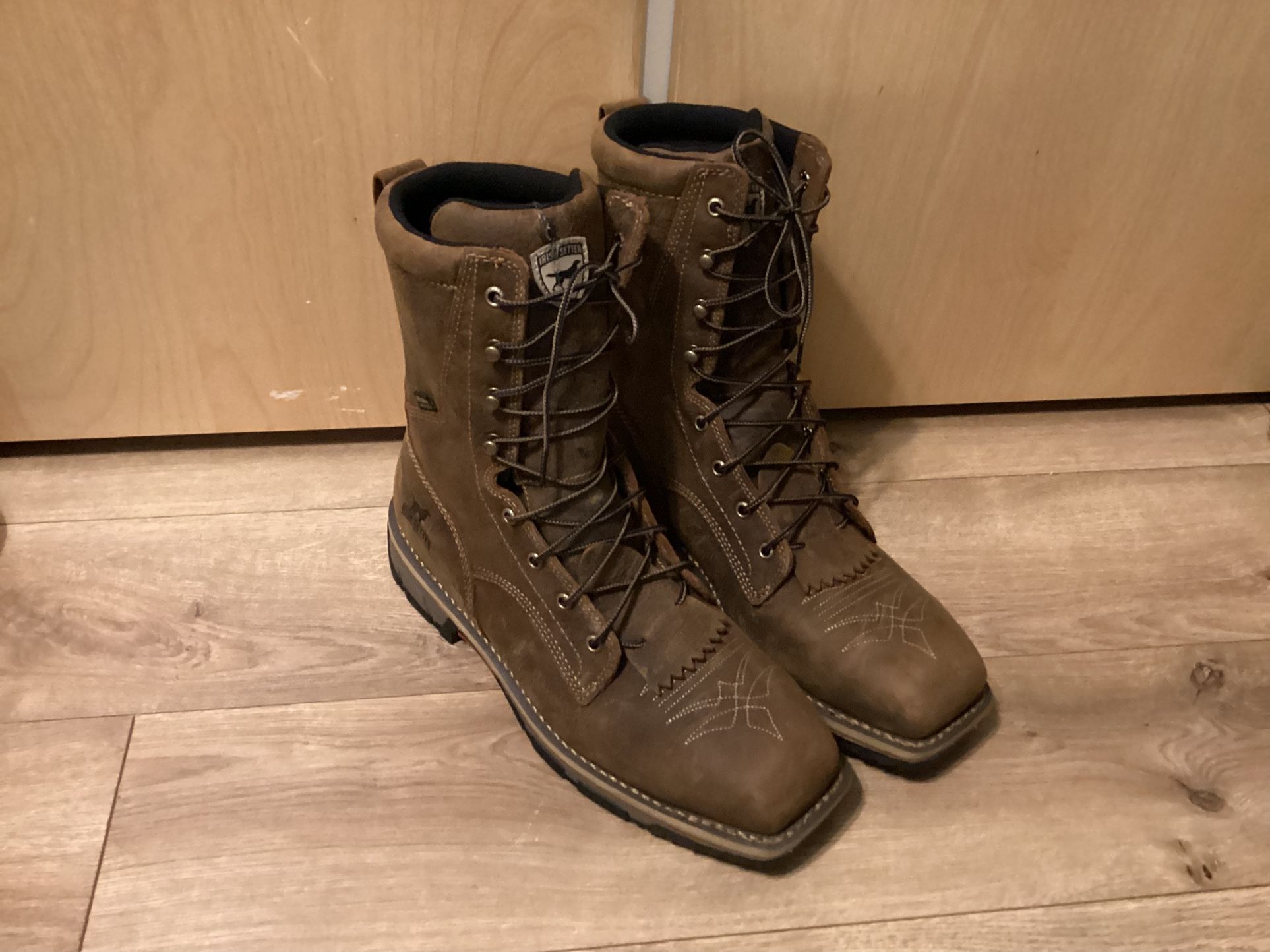 New 9 In Irish Setter Marshall Boots