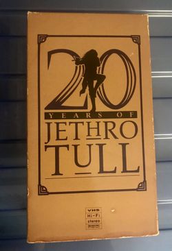 Vintage 20 Years Of Jethro Tull VHS 1988