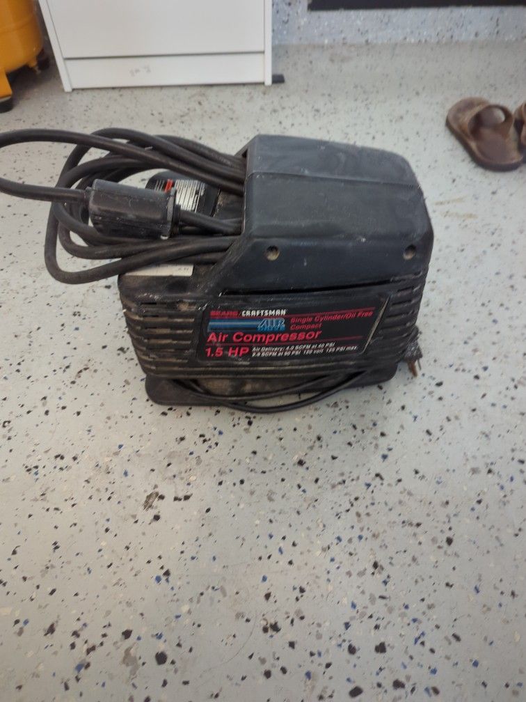 1.5 HP Tankless Craftsman Compressor for Sale in Costa Mesa CA OfferUp