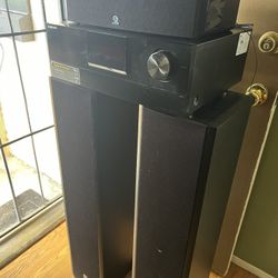 Samsung Receiver Boston Acoustic Speakers Tv Audio Home Theatre 