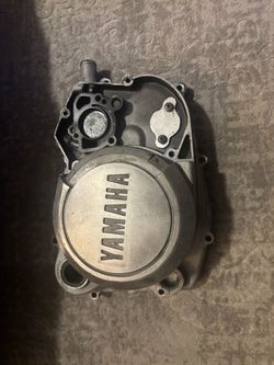 Yamaha blaster clutch cover with oil pump delete