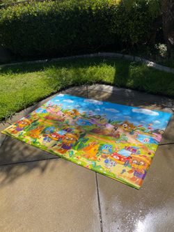 Large Reversible Baby & Toddler Play Mat – 82.5” x 55.5”