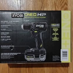 NEW LIMITED EDITION 30th Anniversary RYOBI ONE+ HP 18V Brushless Cordless Compact 1/2" Drill Kit 