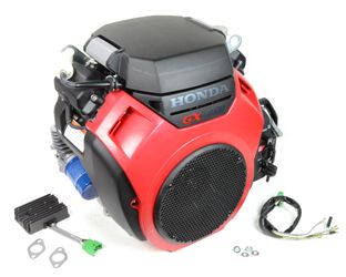 Honda Engines, Honda GX690 Horizontal V-Twin, Engine Displacement 688 cc, Shaft Diameter 1-1/8 in., Model# GX690RHXTXA2