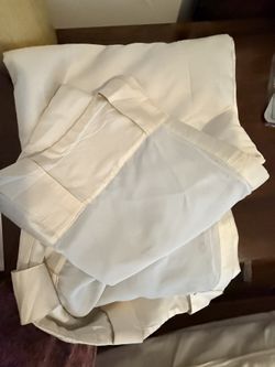 West elm linen blackout curtain - long