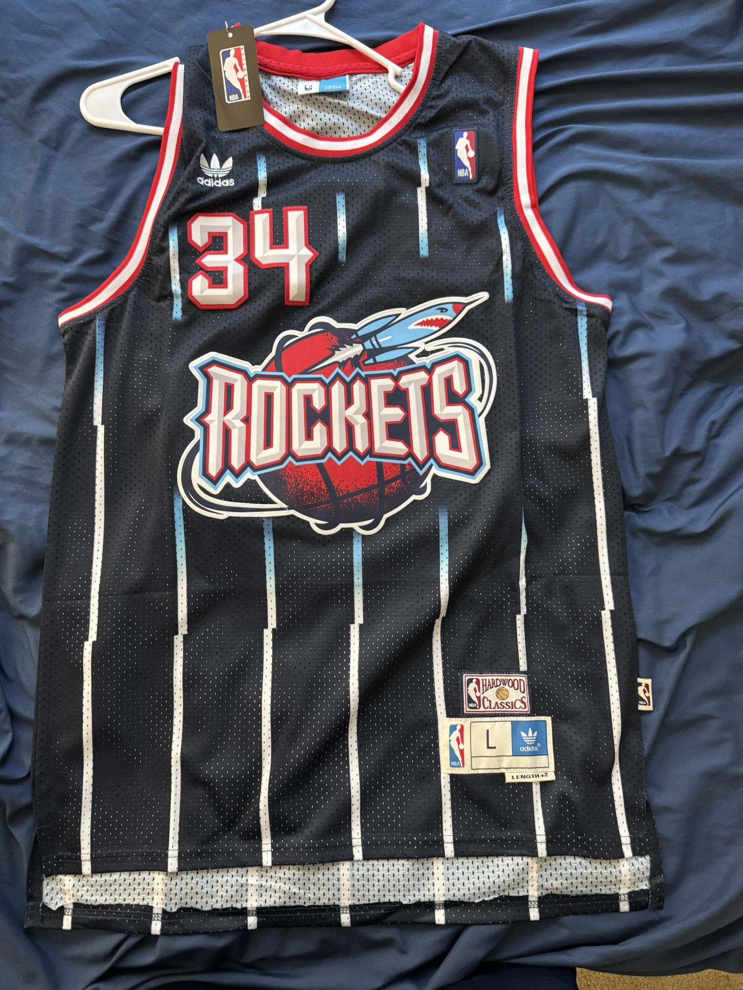 Adidas Hakeem Olajuwon Jersey. Size L