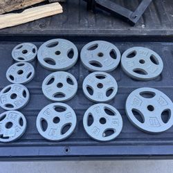 Iron Cast Weights Plates 70lbs Set