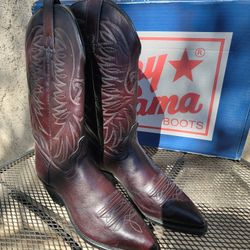 Men's Tony Lama Cowboy Boots Size 9 1/2