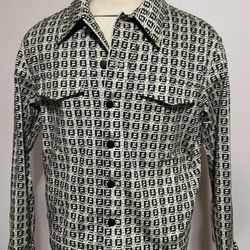 Fendi Motif FF Trucker Jacket Size 48 