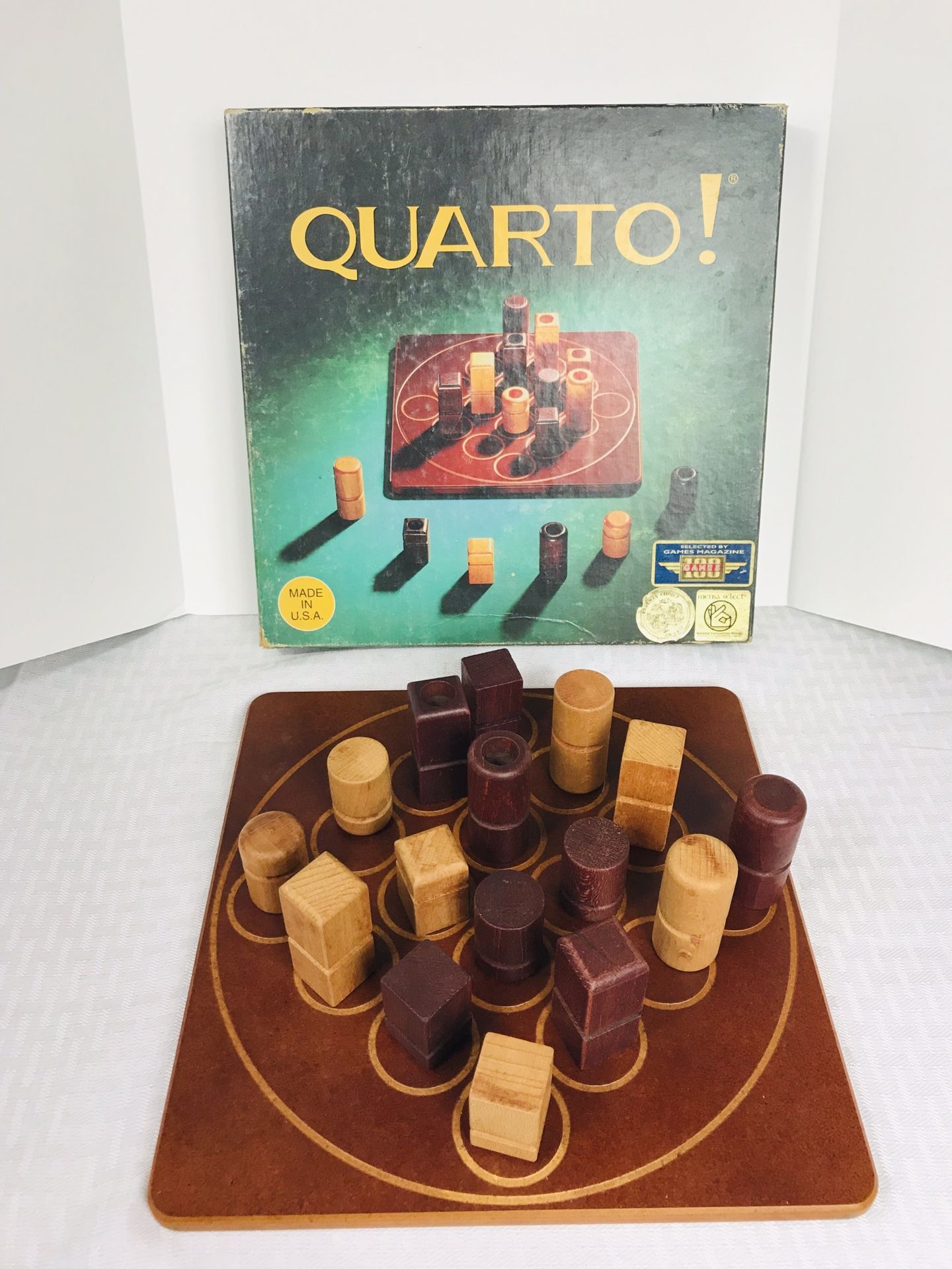 Vintage 1993 Gigamic Quarto! Strategy game