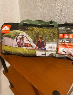 Dome Tent Beach Chair And Umbrella Bundle