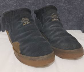 Adidas Slip-On Suede Sneakers Black Gum Sole