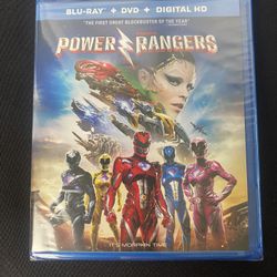 Saban's Power Rangers Blu-Ray DVD Digital HD 2017 Brand New Sealed 2 Disc 