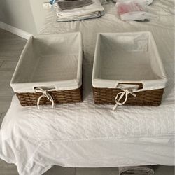 2  Storage  Baskets
