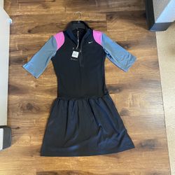 Brand New Woman’s Nike Golf brand Black, Gray, and Pink Dress/ Skirt Up For Sale 