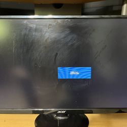 ACER 27inch Monitor And Speakers 