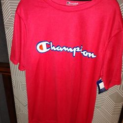 Champion Brand Men's Short Sleeve Shirt! Size L. Brand New! 