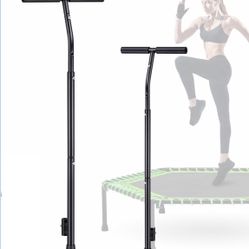 Quick-Release Handle Bar for Straight Leg Fitness Trampoline