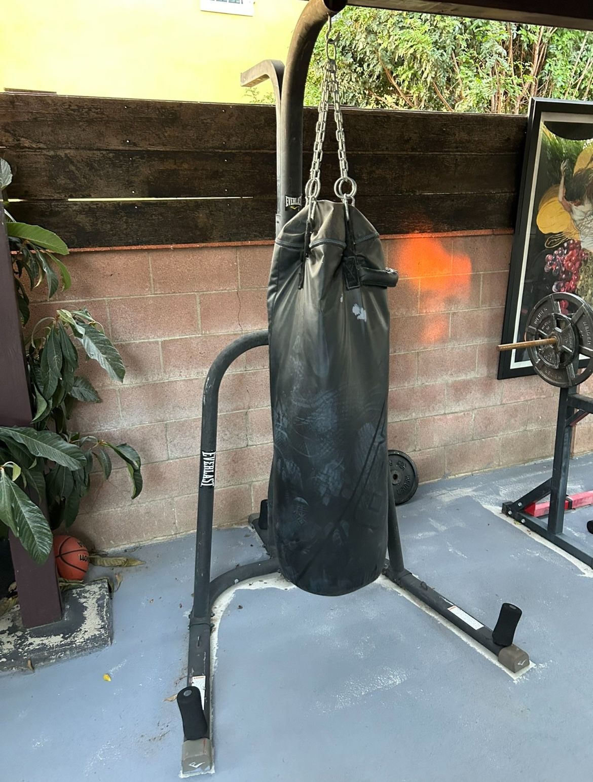 Boxing punching bag