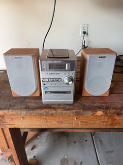 Sony cd, tape & radio