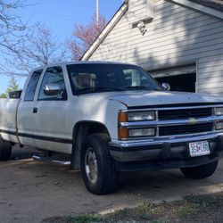 94 Chevy  K1500 V8 Extended Cap, 128K Miles, 2 Owners, Mechanic Deals, OBO