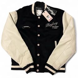 HOMME PLAYBOY VARSITY JACKET