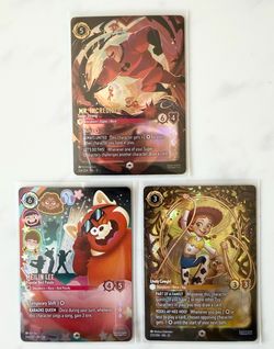 Attack of the Vine Wilds Unknown Single Card Enchanted Meilin Lee Jessie Mr. Incredible Promo Woody Buzz Toy Mickey Minnie Lorcana Disney Scar Booster