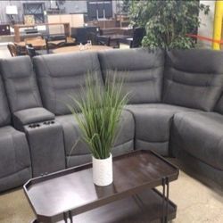 6 PC Gray Power Modular With USB Ports On Both Sides (New)