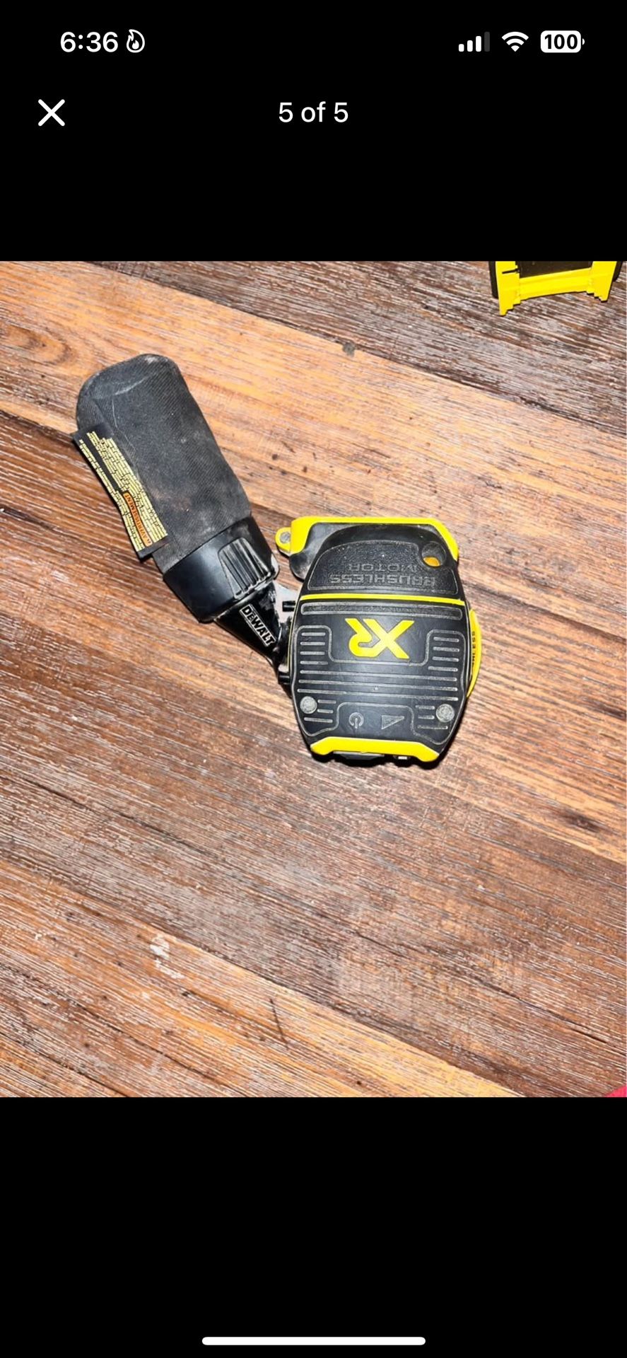 XR Cordless Brushless 5 in. Random Orbital Sander