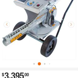 MUDMIXER
Continuous Feed Portable Electric Concrete, Cement and Mortar Mixer
