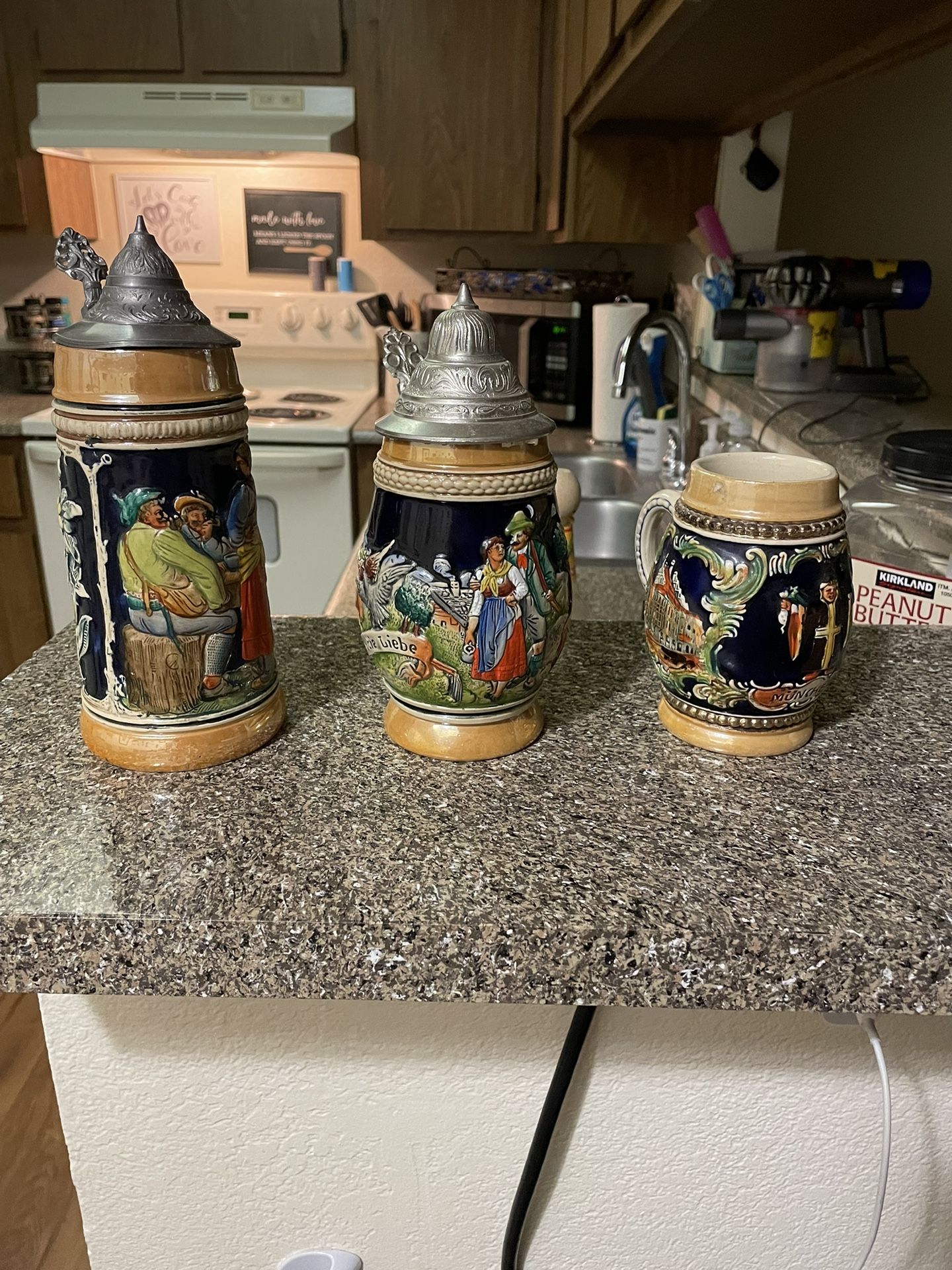 GENUINE AUTHENTIC Beer Steins