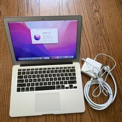 MacBook Air 13” 2017/8GB RAM/128GB SSD/Fully Functional