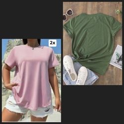 New Women's T-shirts Size 2X 