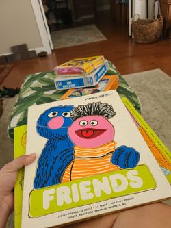 1970s Puzzles Seasame Street Star Trek And Disney