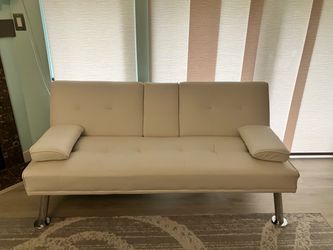 Convertible futon sofa bed