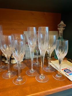 Vintage Mikasa Crystal Stemware