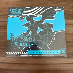 Black Bolt Elite Trainer Box ETB