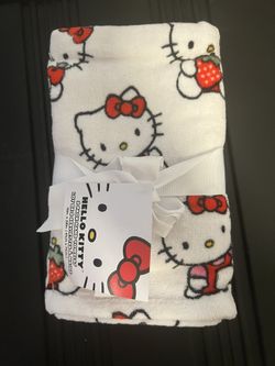 Hello Kitty Hand Towels Strawberry And Apple 