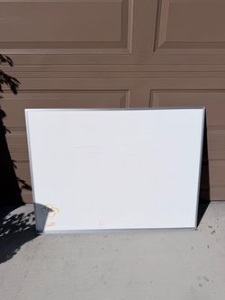 Large 4×3 ft ACCO Dry Erase Whiteboard