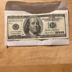 Rare 100 Dollar Bill