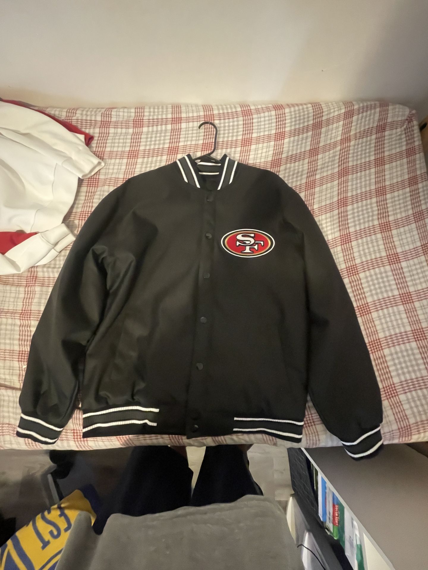 49ers Letterman-style Varsity Jacket(PRICE NEGOTIABLE)