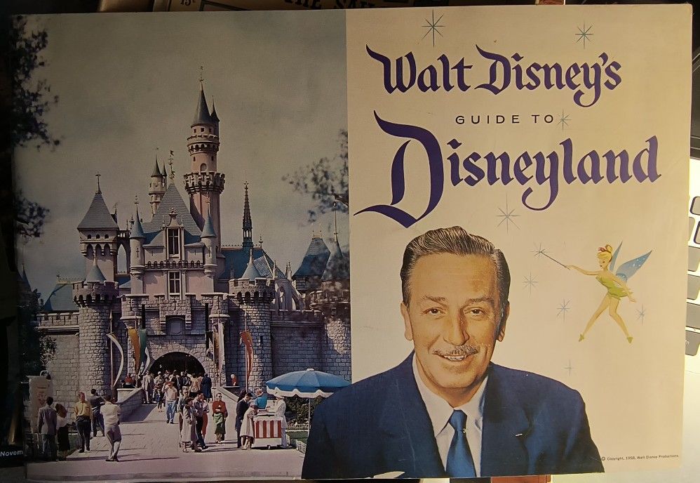 Walt Disney Vintage Promotional Leaflet