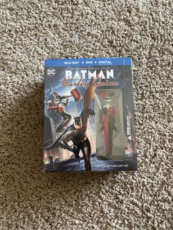 Batman and Harley Quinn gift set