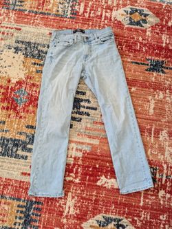 Straight Leg Washed Jean