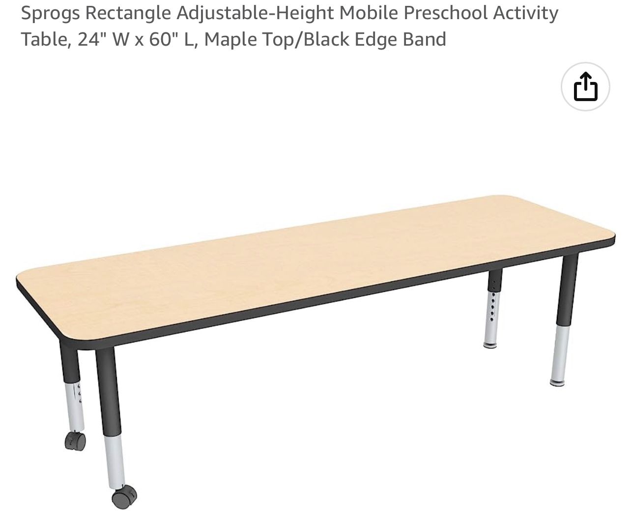 Floor Table Used In My Classroom